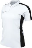 Nike Dames Short Sleeve Polo W Nk Df Acd23 Polo Ss, Wit/Zwart/Zwart, DR1348-100, M