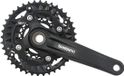 Shimano Crankstel Deore MT500 10s 22-30-40t 175mm Zwart