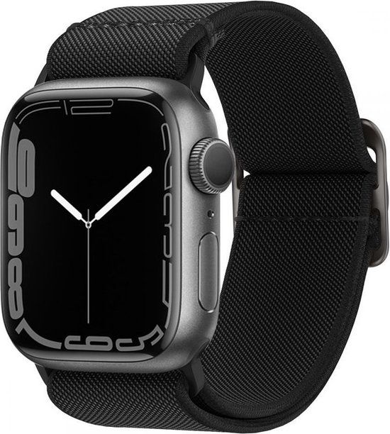 Spigen Lite Fit band voor de Apple Watch | 44/45/46/49 mm - Zwart