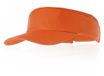 Merkloos Oranje zonneklep/visor voor volwassenen