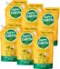 Happy Earth Savon pour les mains Recharge Jasmin Bois de Hô - 100% Naturel - Lot économique - 6 x 600 ml
