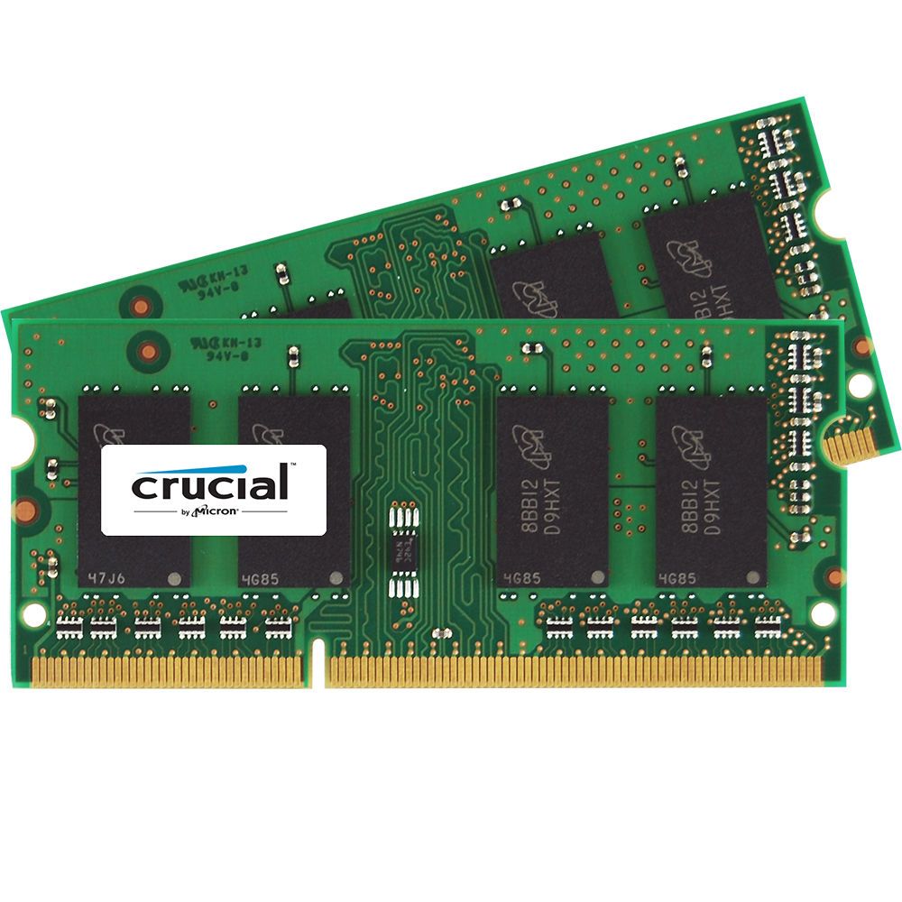 Crucial 8GB (2x4GB) DDR3-1866 SO-DIMM Notebook Memory - CT2K51264BF186DJ