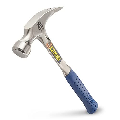 Estwing E3-20S 20oz Ripping Hammer - Glad Gezicht - Zilver