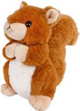 Take Me Home Eekhoorn knuffel pluche 15cm - zachte speelgoed knuffel.