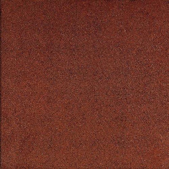 Gardenlux Rubbertegel rood 50x50x4.5 cm (2 stuks)