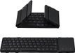 Clavier pliable - Bluetooth - Mini - QWERTY - Disposition US - Noir