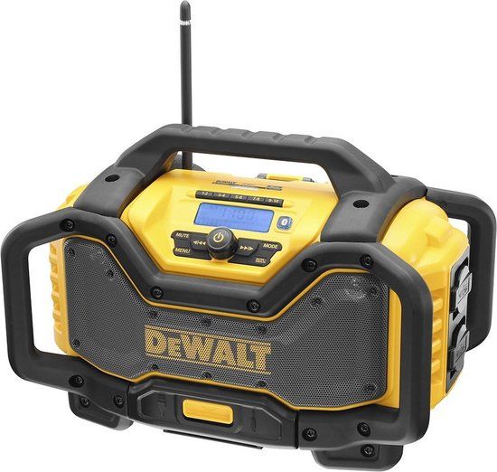 DeWALT DCR027 - 18V DAB+ Bouwradio met Bluetooth en Oplaadfunctie
