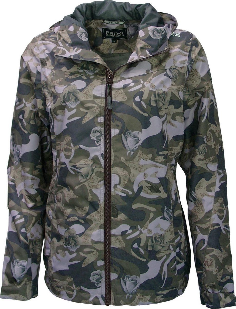 Pro-X Elements Regenjas Camou Pro-X Elements - Dames