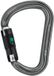 Petzl William Ball-Lock Karabiner Grijs