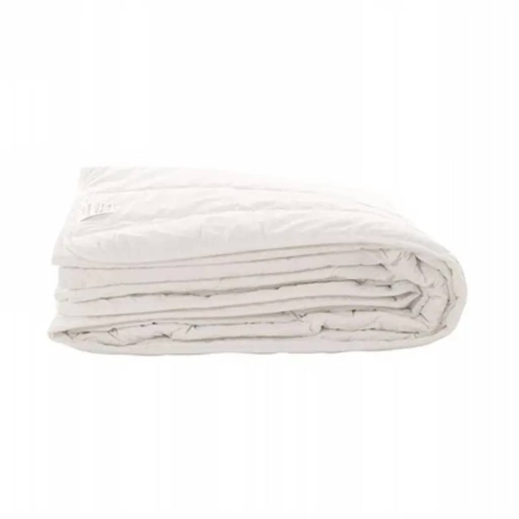 Snoozing Kreta katoenen zomerdekbed - Lits-jumeaux - wit