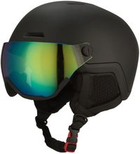 GOOFF Xtreme Skihelm met Vizier – Skihelm inclusief skibril zwart maat M