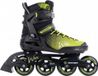 Tempish Wox 84 Patins à roulettes Adultes – 4x84mm Roues – Fitness Patins en ligne – Noir Vert – Taille 39