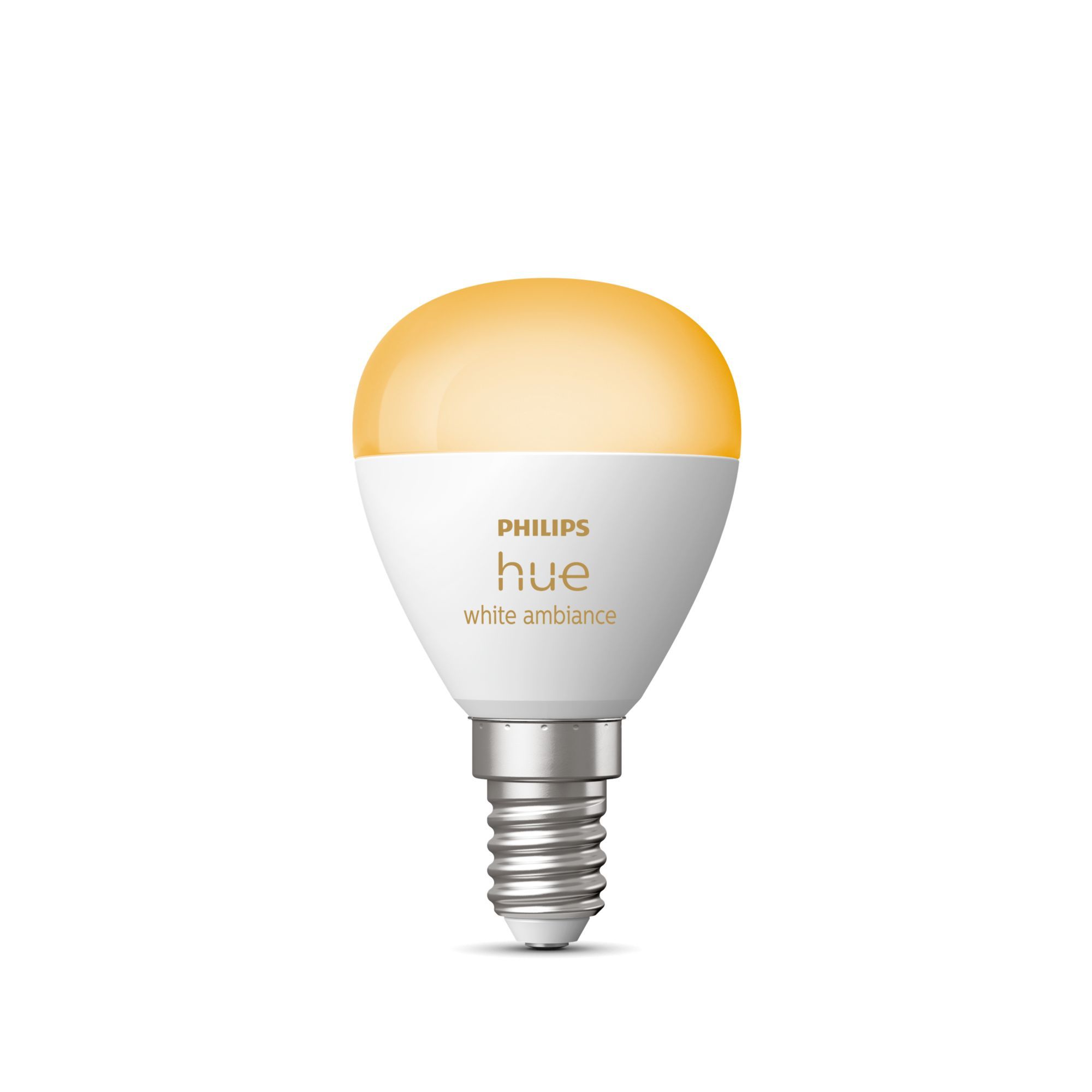 Philips Hue White Ambiance E14 Smart Bulb - Bluetooth - LED - Dimmable - 2200-6500K - 470 lm