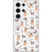 Samsung Galaxy S24 Ultra bedrukt siliconen hoesje noel mignon