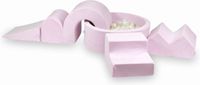 Mimii Foam jeu avec piscine à balles ronde + 5 éléments