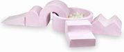 Mimii Foam jeu avec piscine à balles ronde + 5 éléments