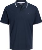 JACK & JONES JJREBEL Heren Poloshirt JREBZELL POLO SS SN Navy Blazer S