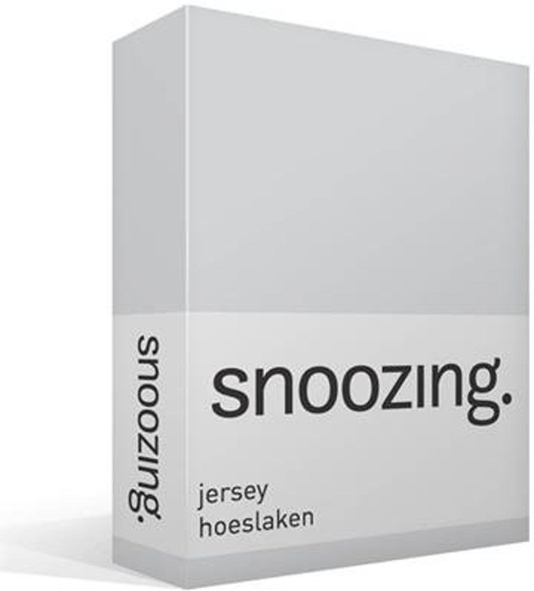 Snoozing Jersey - Hoeslaken - 200x210/220 cm - Grijs