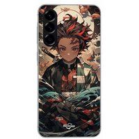 Maniacase Etui Voor Samsung Galaxy A36 demonendoder Tanjiro anime manga