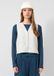Q/S designed by - Dames bodywarmer - Maat S - Vrouwen - Creme - Polyester