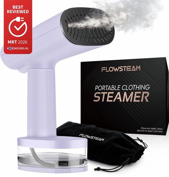 FLOWSTEAM® Luxe Kledingstomer - Lavender Edition - SG5657