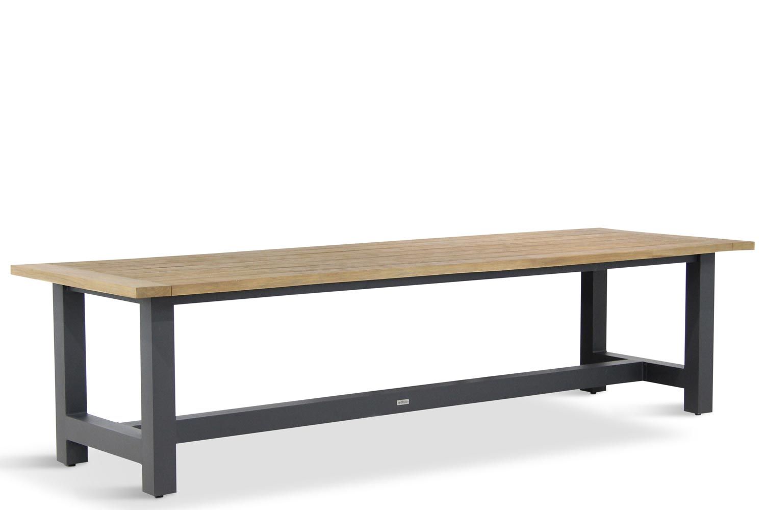Lifestyle Garden Furniture Lifestyle San Francisco dining tuintafel 300 x 100 cm - Antraciet/Grijs