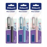 Pelikan Pina Colada Vulpen met 2 patronen - Blauw