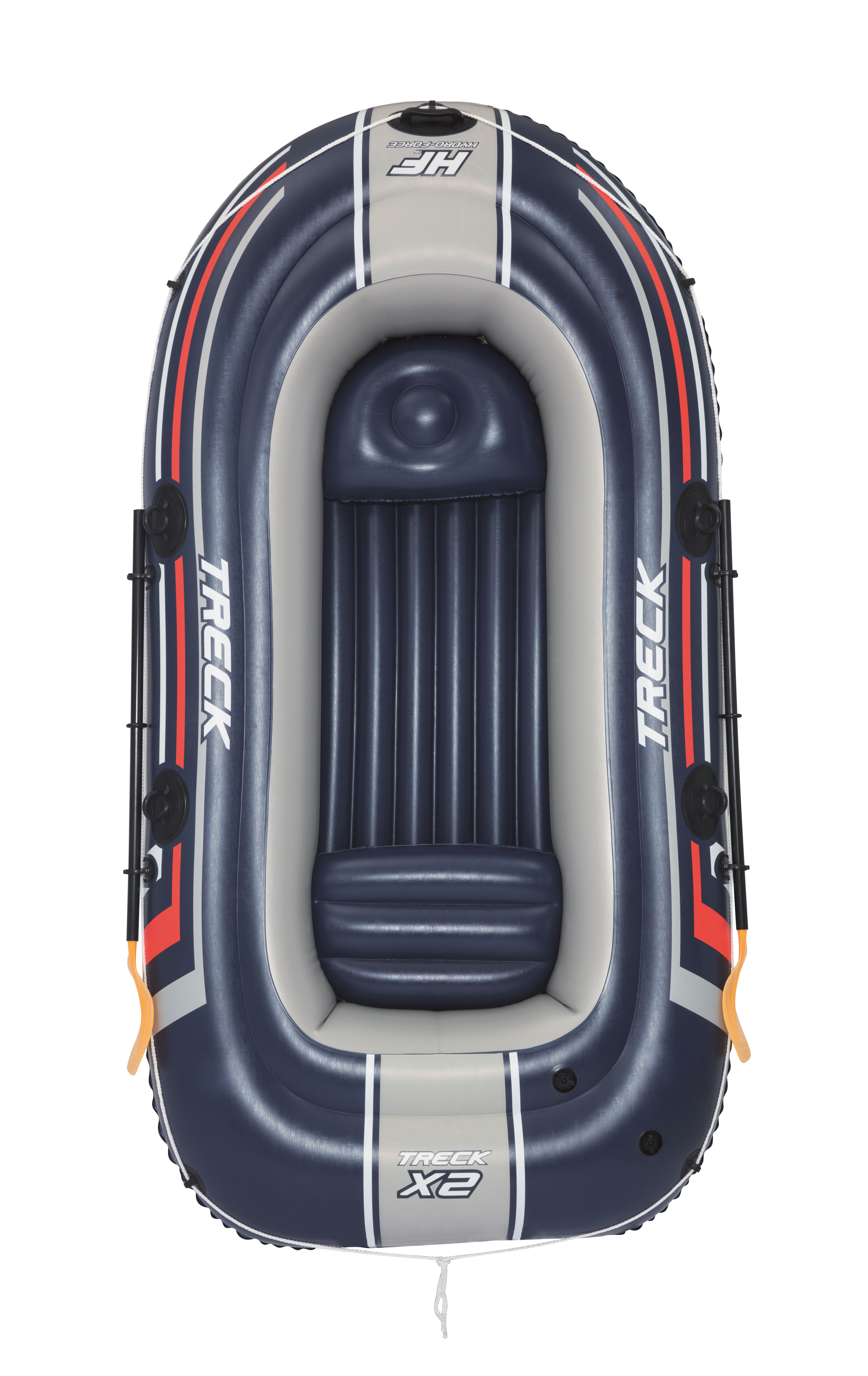 Bestway Hydro-Force Treck X2 Set - 2-Person Inflatable Raft with Paddles and Pump