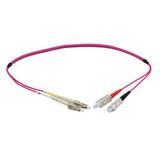 EFB Elektronik InfiniBand und Glasfaserkabel 10 m LC SC Violett