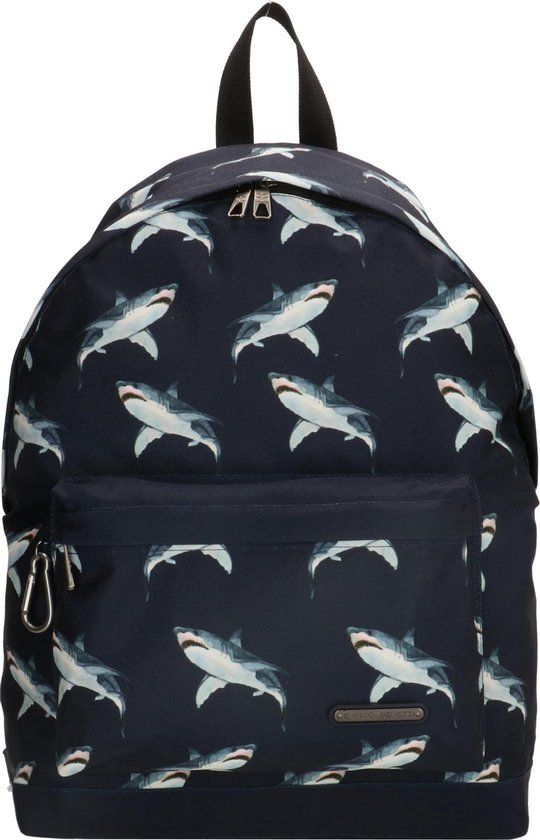 Enrico Benetti Nairobi Laptoprugzak 14 inch - 46179 - Navy blauw
