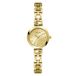 Guess Dames Horloge GW0549L2 Staal met Geelgouden Plating Quartz met Geelgouden Wijzerplaat en Zirkonia 34mm