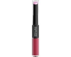 L'Oréal Make-Up Designer Infaillible 24H Lipstick - 214 Raspberry For Life - Rood - Langhoudende, Verzorgende Lippenstift - 5 ml