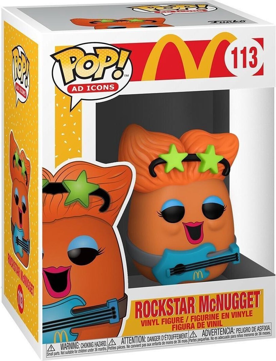 Funko McDonalds Pop Vinyl: Rockstar McNugget