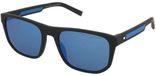 Tommy Hilfiger TH 2200/S D51/ZS Zonnebril Mannen Zwart Blauw
