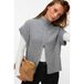 VERO MODA gilet en laine - gris
