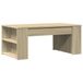 VidaXL Salontafel Sonoma eiken 102x55x42 cm