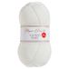Utopia Crafts Cloud Baby Anti-pilling garen van acryl, zacht, hypoallergeen, voor breien en haken, 100 g (wit)