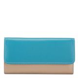 Mywalit Tri-fold Zip Wallet Leren Portemonnee 17 cm - Dames - Horizontaal - sardinia