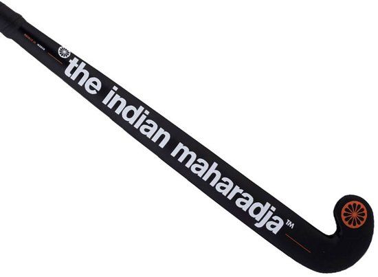 The Indian Maharadja Indian Maharadja Moonlit Junior Indoor Hockeystick Zwart 31 Inch
