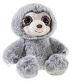 HEUNEC 324558 pluche dier, grijs-gemêleerd