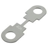 5 SeKi 5 stuks bladzekeringen 40A; platte zekeringstrips TFS00 tot 32 V, stripbeveiliging voor personenauto's camper HiFi