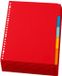Stylex A4 tabbladen set - 15 stuks - gekleurd - 23 ringen