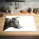 Merkloos KitchenYeah® Inductie beschermer 81.2x52 cm - Schotse Hooglander - Inductiebeschermer