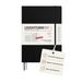 LEUCHTTURM1917 Maandkalender met notitieboek 2027 samenstelling (B5) - Duits, zwart, softcover, 16 maanden (01.11.2026-28.02.2028), 132 pagina's notities gestippeld met inhoudsopgave