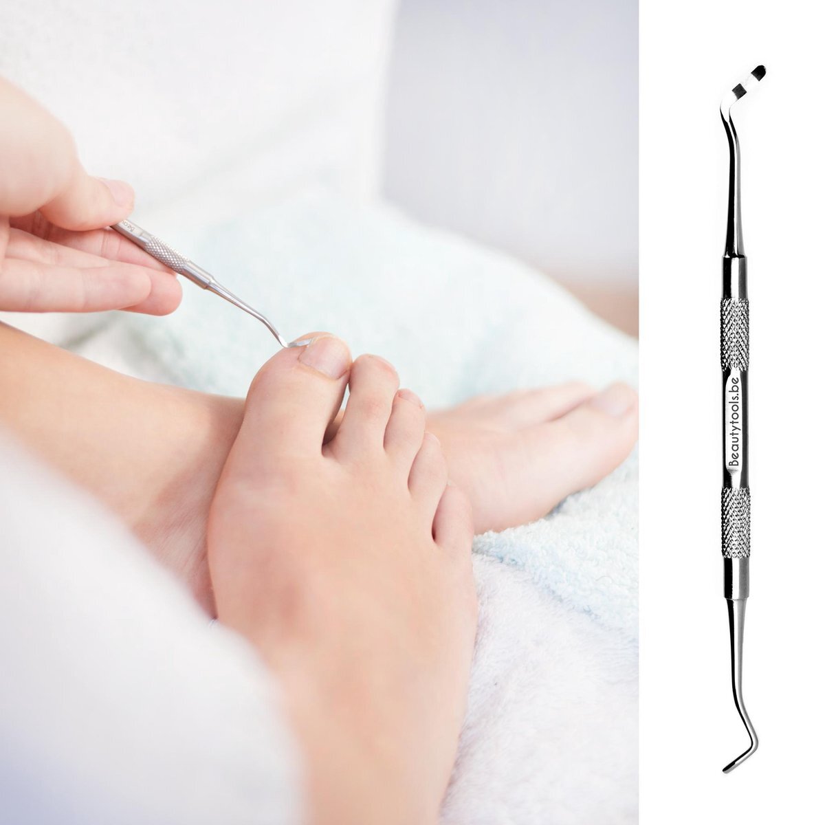 Beautytools.be Beautytools Excavator/Nagellifter Ingegroeide Nagels - 1/1.5 mm bek (lengte 15 cm) - (NL-0256)