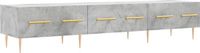 vidaXL Tv-meubel 150x36x30 cm bewerkt hout betongrijs