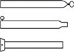 Campking Stormstok + klapvoet 25/22mm 170-250cm (J) - 69.712.60