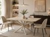 NATHOU Table à manger 180 cm cachemire