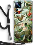 Case Company® - Xiaomi 12T Pro Case with Cord - Haeckel Trochilidae - Black Cord - TPU Back Cover
