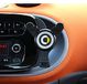 HOWWO Support de téléphone portable pour voiture Cadre de navigation Support gravité pour Mercedes Smart 450 451 453 Fortwo Forfour Charge intérieure Support